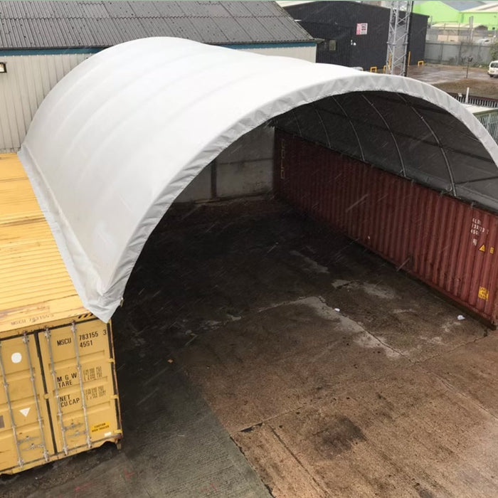 33x40 Container Canopy Installation in Scotland