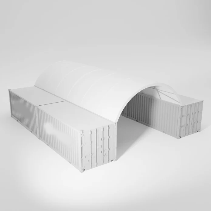 26x40ft Container Canopy