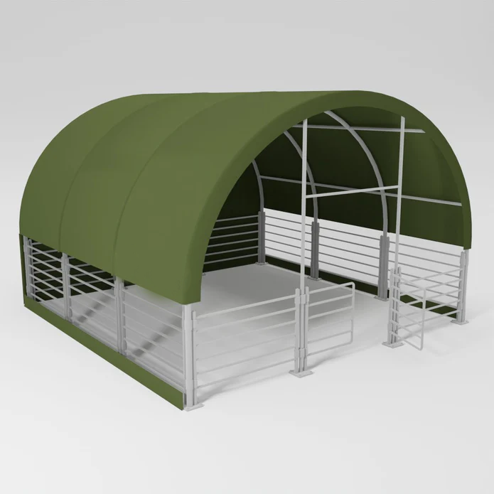 6x6 metre Livestock shelter